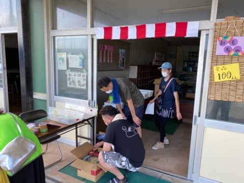 ほしぞらシネマ（蒲原東小学校）