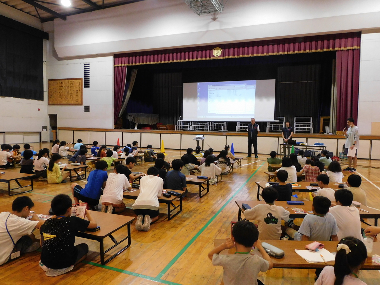 葵小通学合宿（葵小学校）