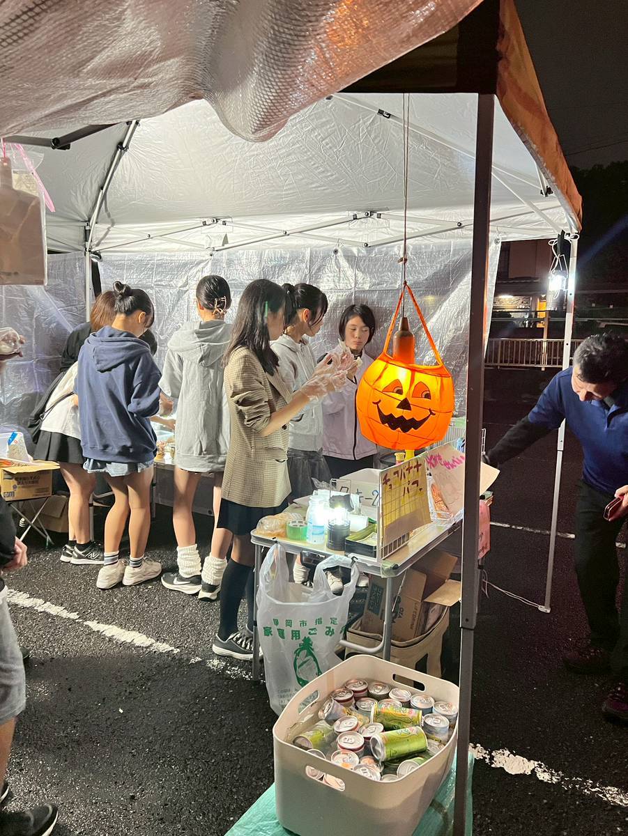 地域交流活動（静岡市立清水第一中学校）